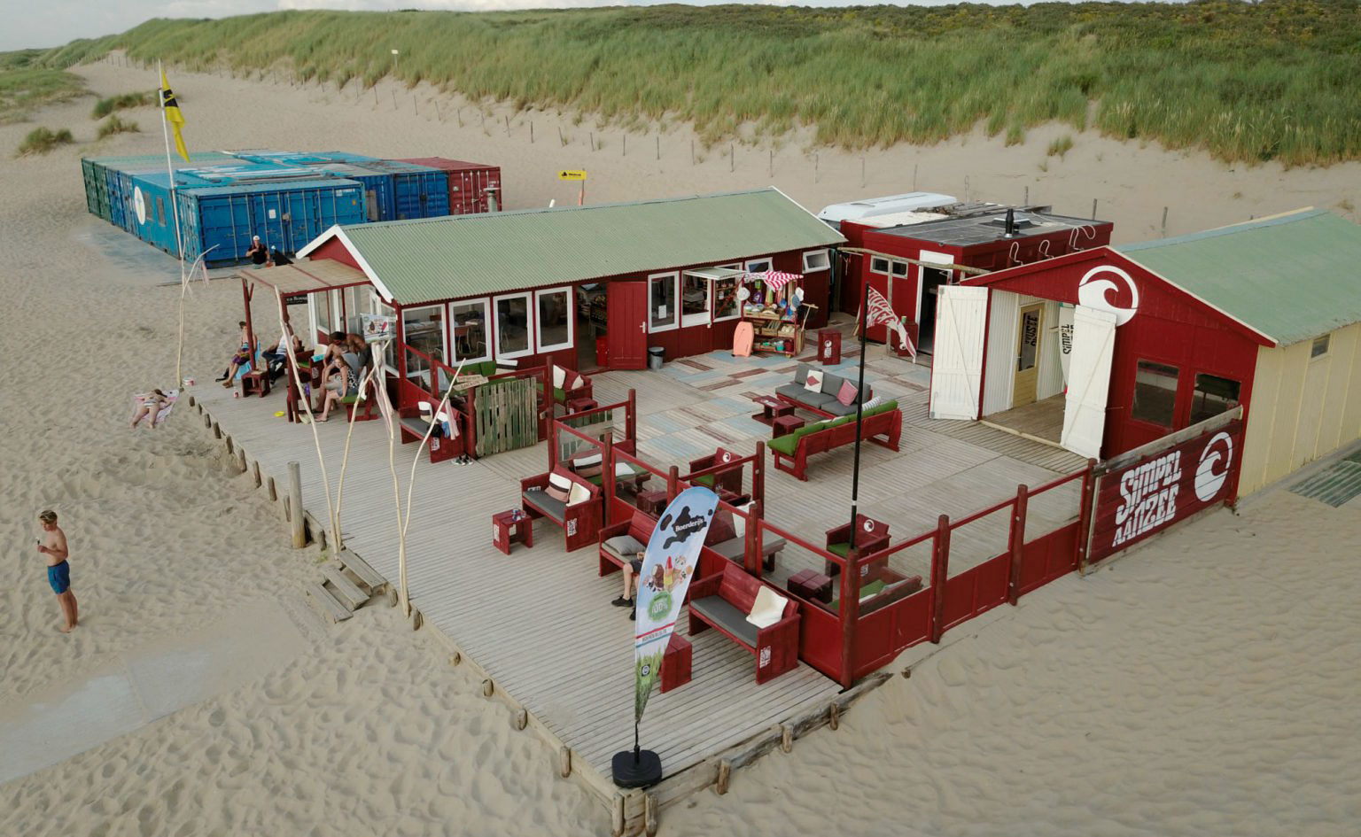 Strandpaviljoen Simpel aan Zee